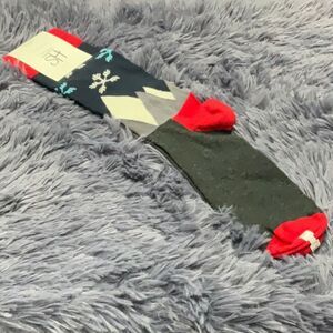 Sock Happy Snowflake Men's Socks - New